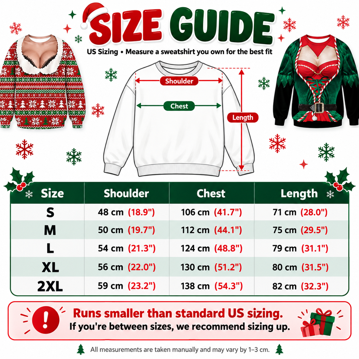 Naughty Christmas Sweatshirt